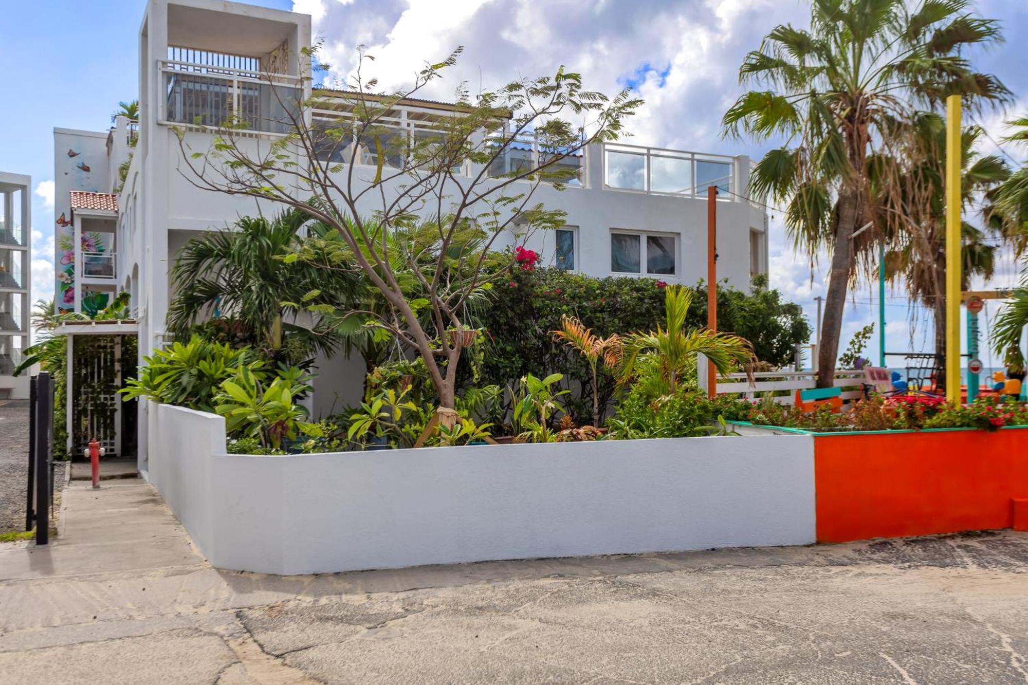 Maho Beach House - Studio - Beach Access Buitenkant foto